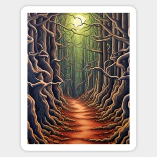 Forest Pathway Sticker